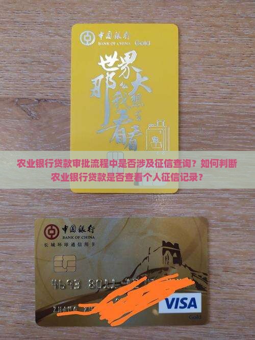 农业银行贷款审批流程中是否涉及征信查询？如何判断农业银行贷款是否查看个人征信记录？