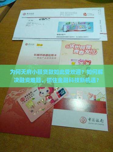 为何天府小额贷款如此受欢迎？如何解决融资难题，抓住金融科技新机遇？