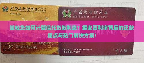 微粒贷如何计算信托贷款利息？揭密高利率背后的还款痛点与热门解决方案！