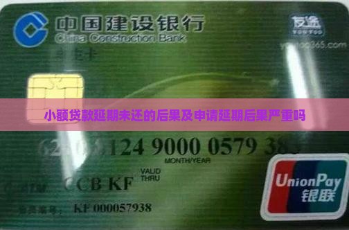小额贷款延期未还的后果及申请延期后果严重吗