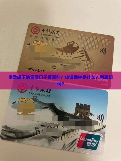 多盈旗下的贷款口子有哪些？申请条件是什么？利率如何？