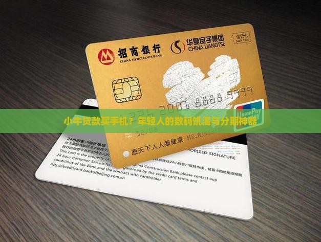小牛贷款买手机？年轻人的数码饥渴与分期神器