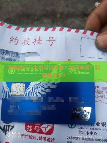 哪家银行在太伏可以贷款？如何申请？利率是多少？
