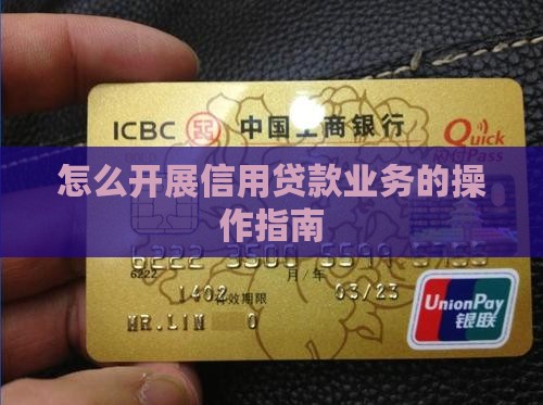 怎么开展信用贷款业务的操作指南