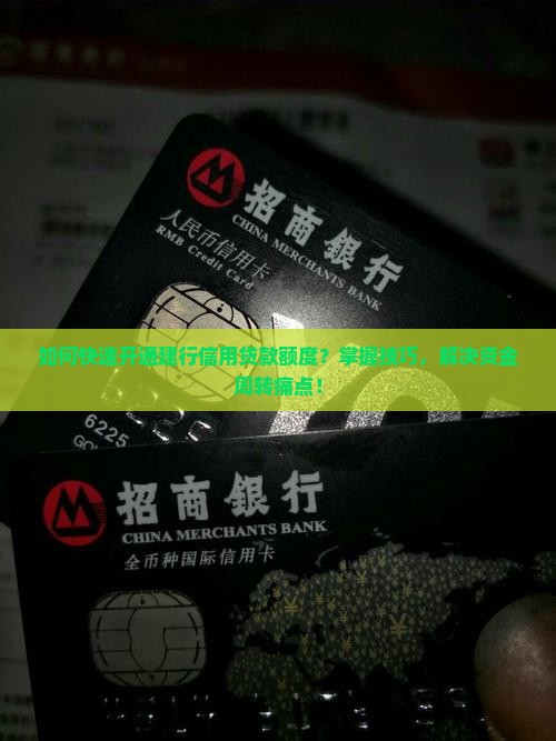 如何快速开通建行信用贷款额度？掌握技巧，解决资金周转痛点！