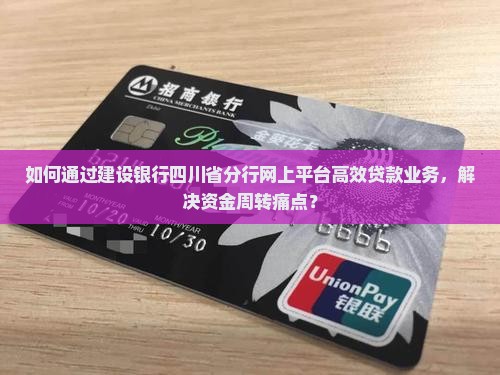 如何通过建设银行四川省分行网上平台高效贷款业务,解决资金周转痛点? 如何通过建设银行四川省分行网上平台高效贷款业务,解决资金周转痛点?