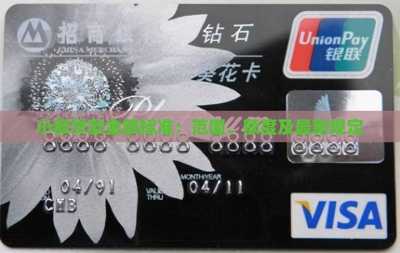 小额贷款金额标准：范围、额度及最新规定