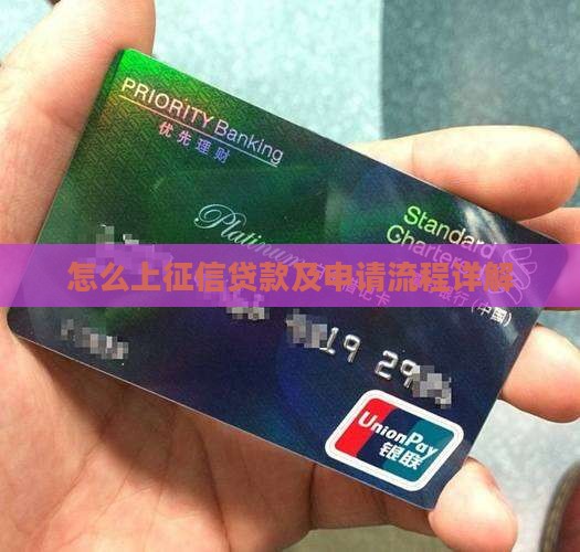 怎么上征信贷款及申请流程详解