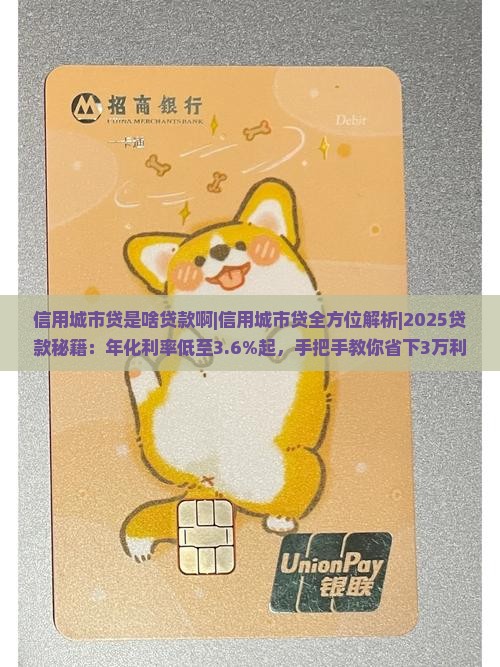 信用城市贷是啥贷款啊