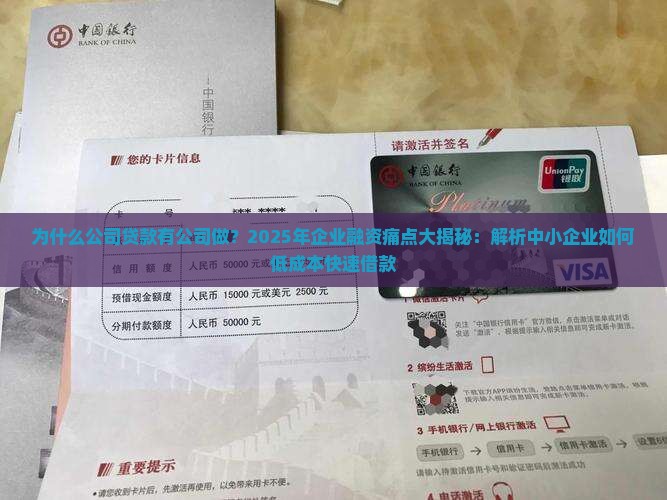 公司贷款有公司做