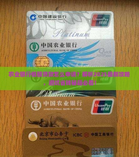 农业银行低额贷款