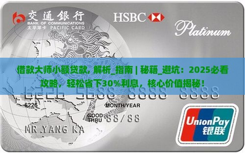 借款大师小额贷款