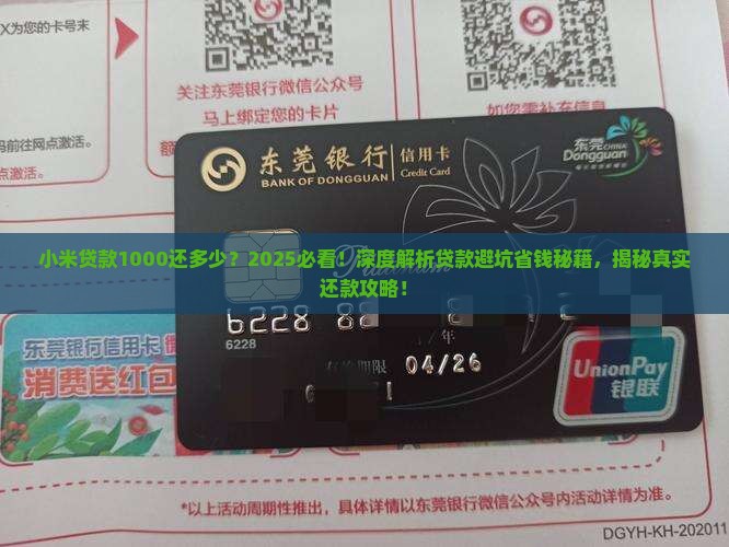 小米贷款1000还多少