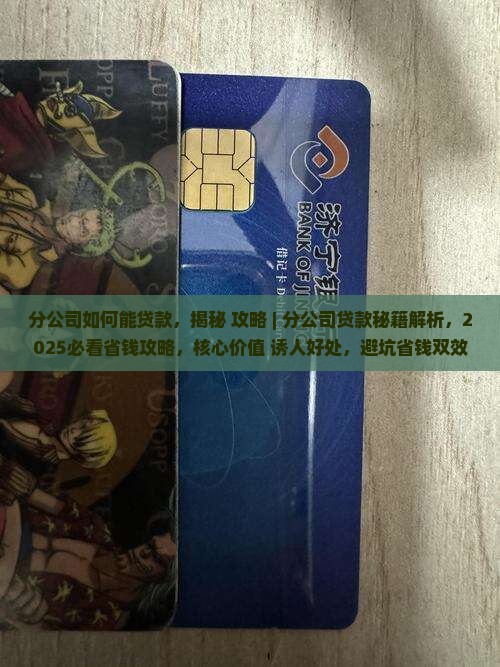 分公司如何能贷款