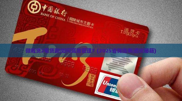 微粒贷2笔贷款