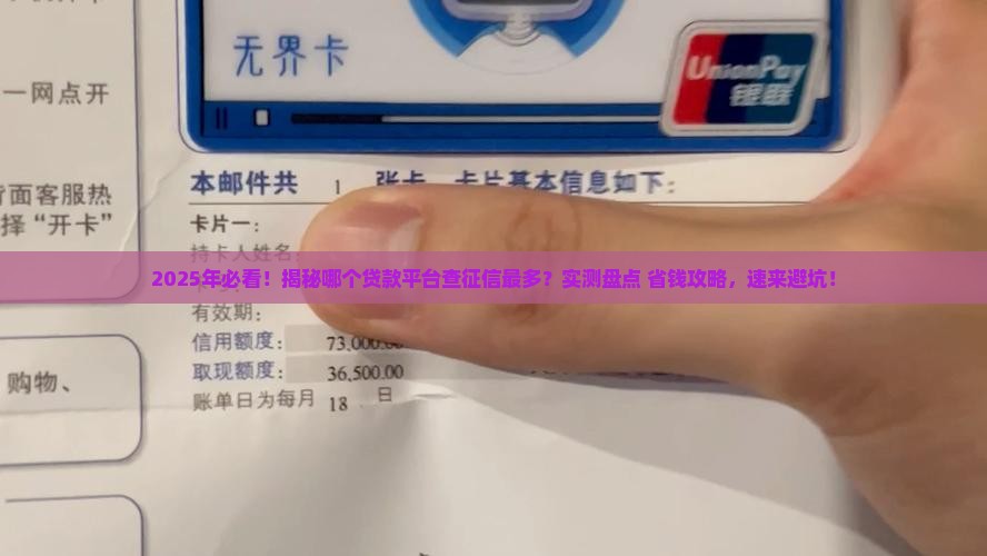 哪个贷款征信查的最多啊
