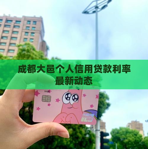大邑县个人信用贷款利率
