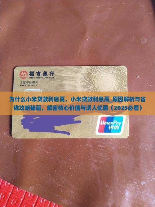 为什么小米贷款利息高