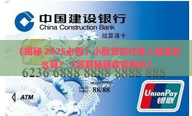 小额贷款代理人提成