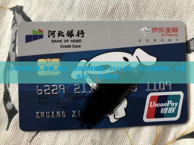 小米贷款让充