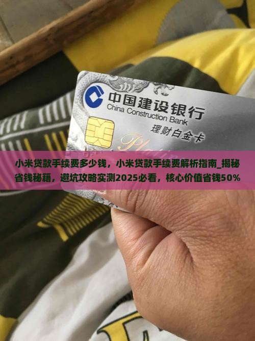 小米贷款手续费多少钱