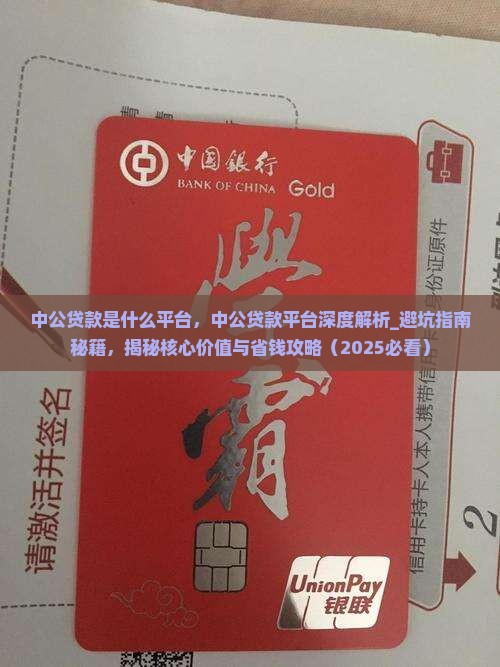 中公贷款是什么平台