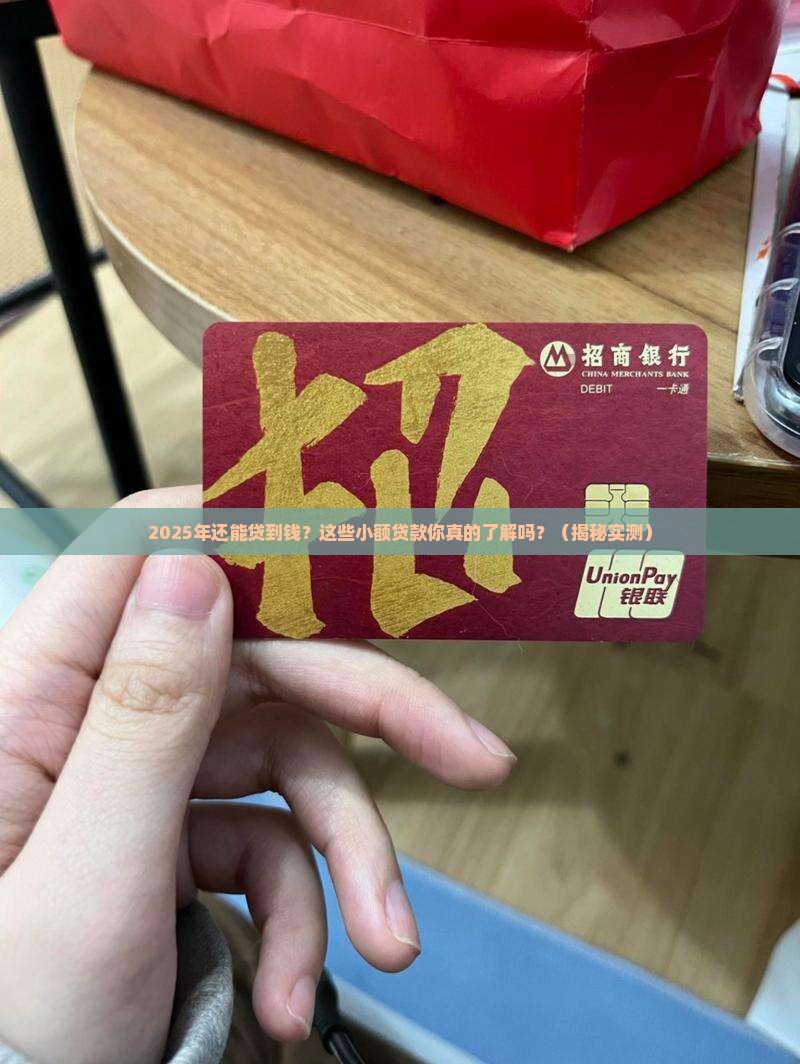 2025年有什么好的小额贷款
