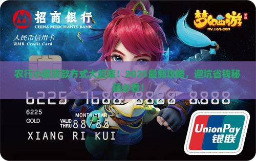 农行小额贷款方式