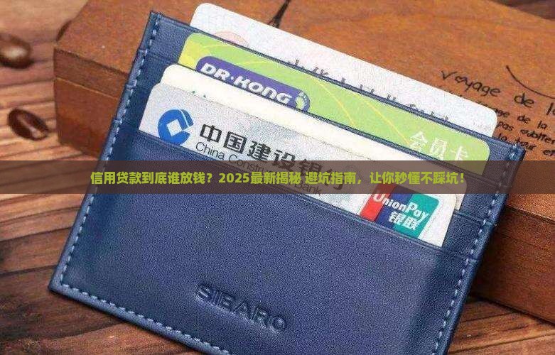 信用贷款发放主体