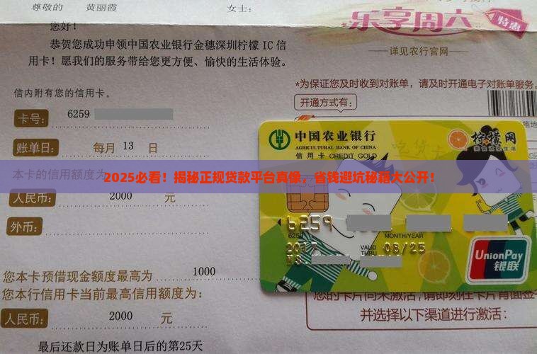 啥是正规的贷款平台啊