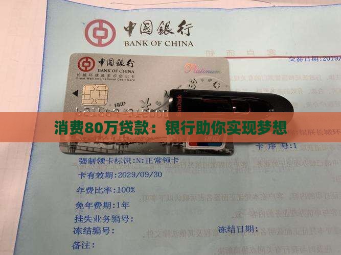 贷款消费80万