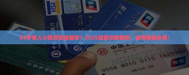 适合65岁的小额贷款