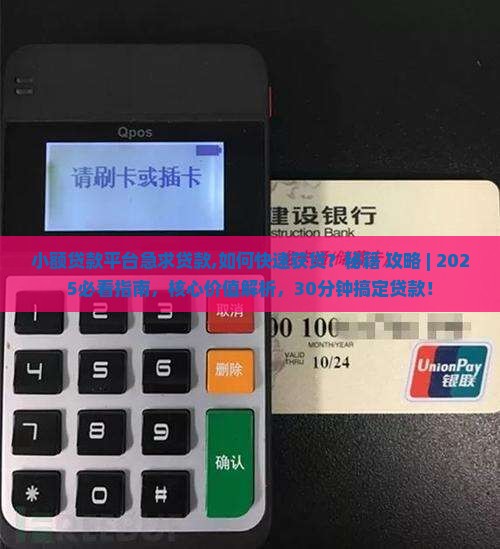 小额贷款平台急求贷款