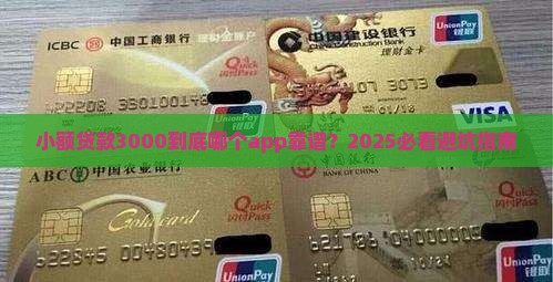 小额贷款3000什么app