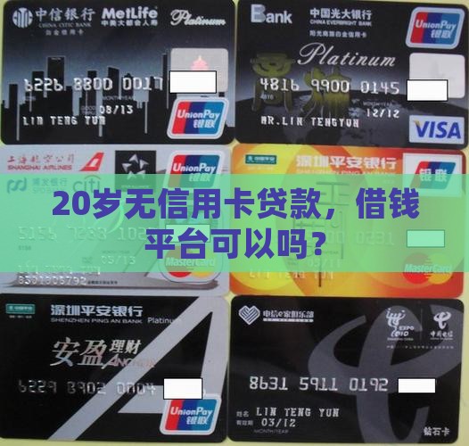 20岁无信用卡贷款