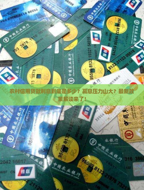 农村信用贷款利息是多少
