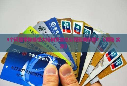大榕树贷款总公司哪里的