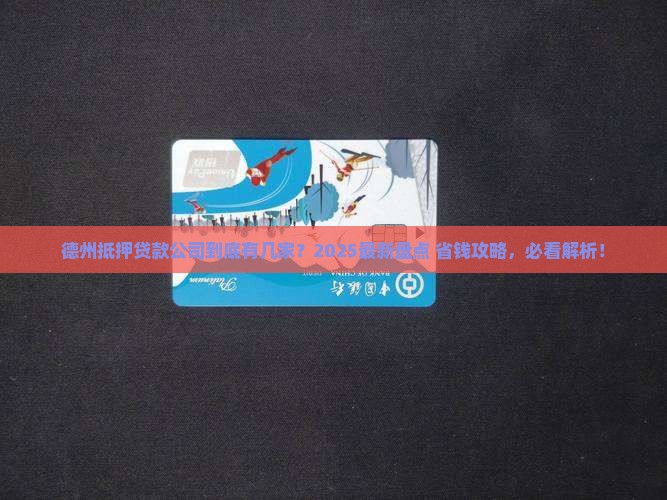 抵押贷款公司德州有几家