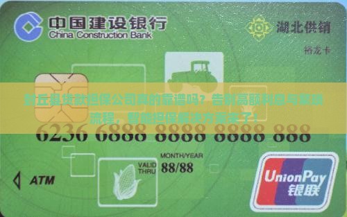 封丘县贷款担保公司