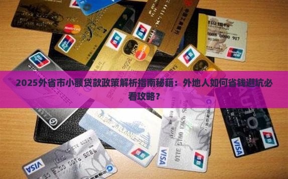 外省市小额贷款政策
