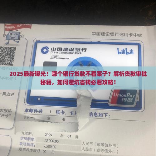 哪个银行贷款不看案子
