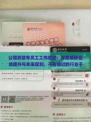 公司贷款专员工工作总结