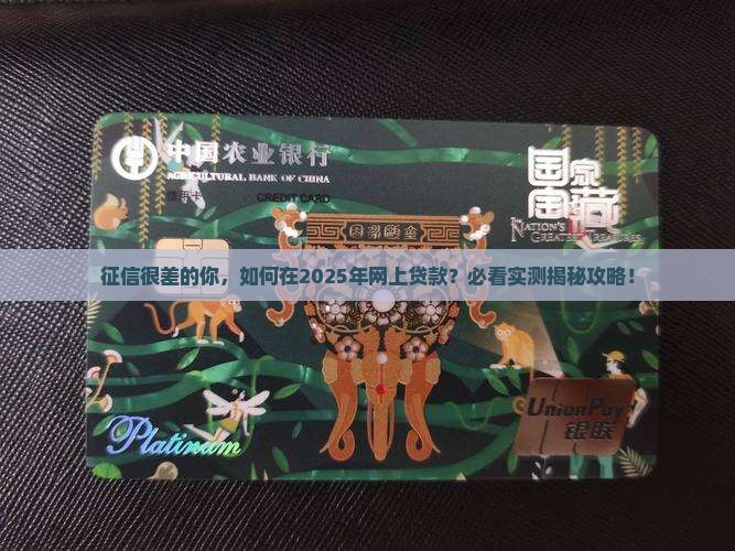 征信很差如何网上贷款