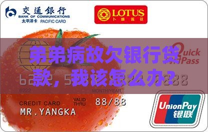 弟弟病故欠银行贷款