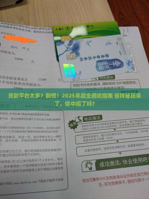 其他平台贷款太多怎么办