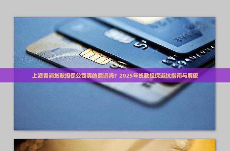 上海青浦贷款担保公司