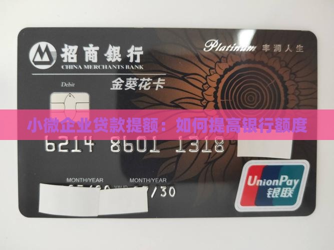 小微企业贷款怎么提额