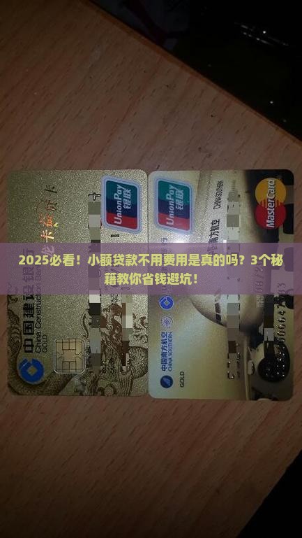 小额贷款不用费用合法吗