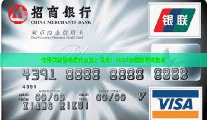 信用贷款豁免什么意思呀
