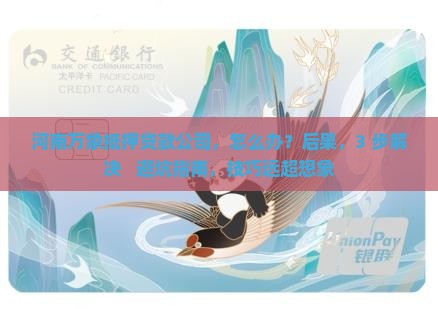 河南万象抵押贷款公司